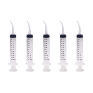 Disposable Curved Tip Syringe